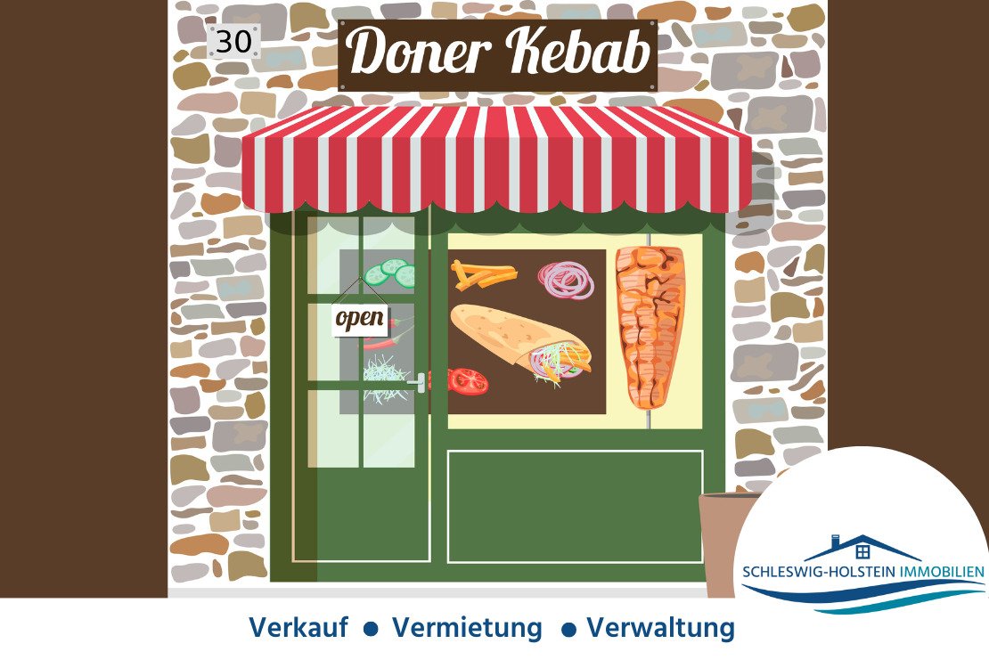 8,44% Rendite: Vermieteter Imbiss in Kiel zu verkaufen