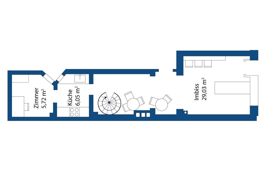 8,44% Rendite: Vermieteter Imbiss in Kiel zu verkaufen