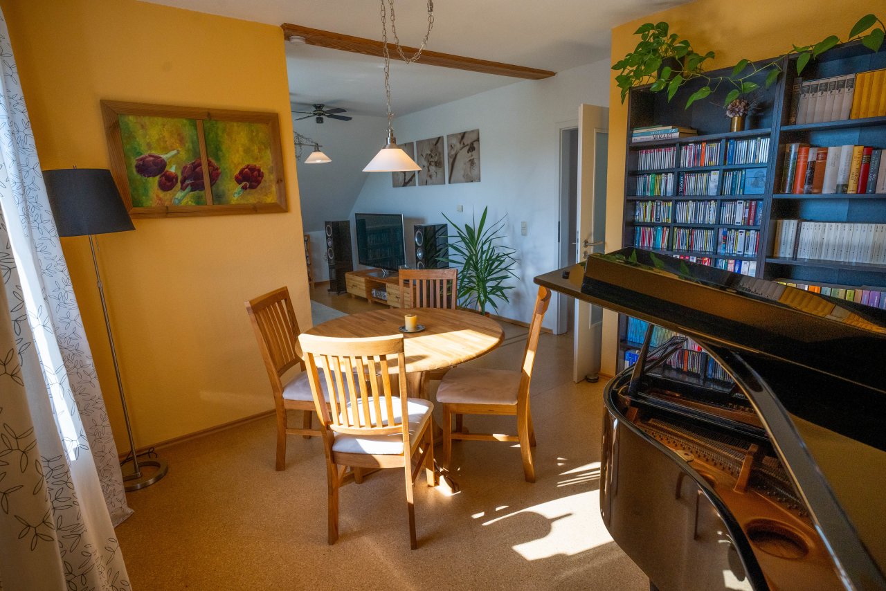 Dachgeschosswohnung Wohnzimmer Dachgeschosswohnung Wohnzimmer